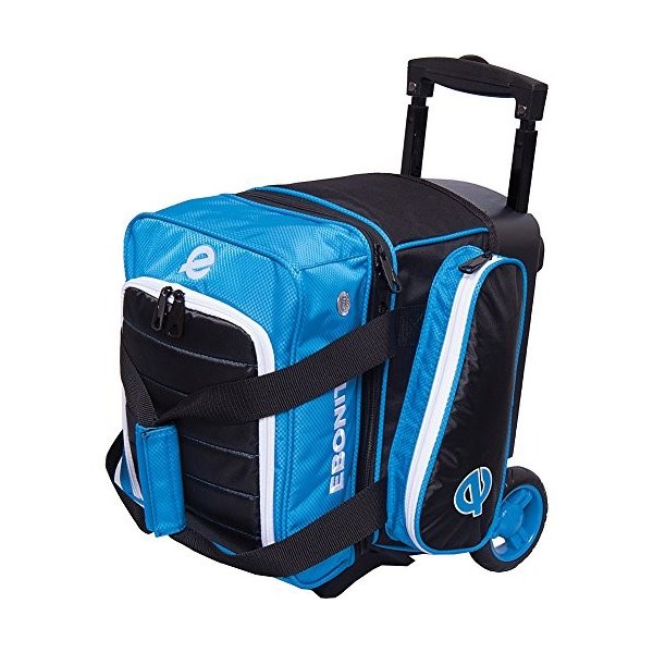 Ebonite Eclipse Single Roller Bowling Bag， Blue 並行輸入品