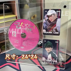 【3日出荷】展示ケース CDケース 保護ケース KPOP 写真入れ 透明 トレカケース 収納 CD入れ コレクトブック クリア 韓国 BTS seventeen TWICE