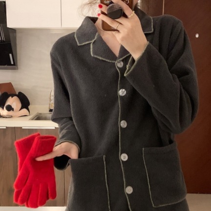 フリースパジャマ パジャマ トップス ボトムス パンツ 部屋着 寝巻き ナイトウェア ルームウェア