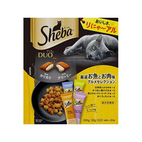 【1ケース】【お取り寄せ対象品】シーバデュオ厳選お魚とお肉味グルメセレ 200g [マースジャパンリミテッド] *12個