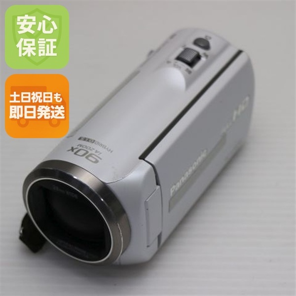 美品 HC-V360M ホワイト デジビデ Panasonic 114