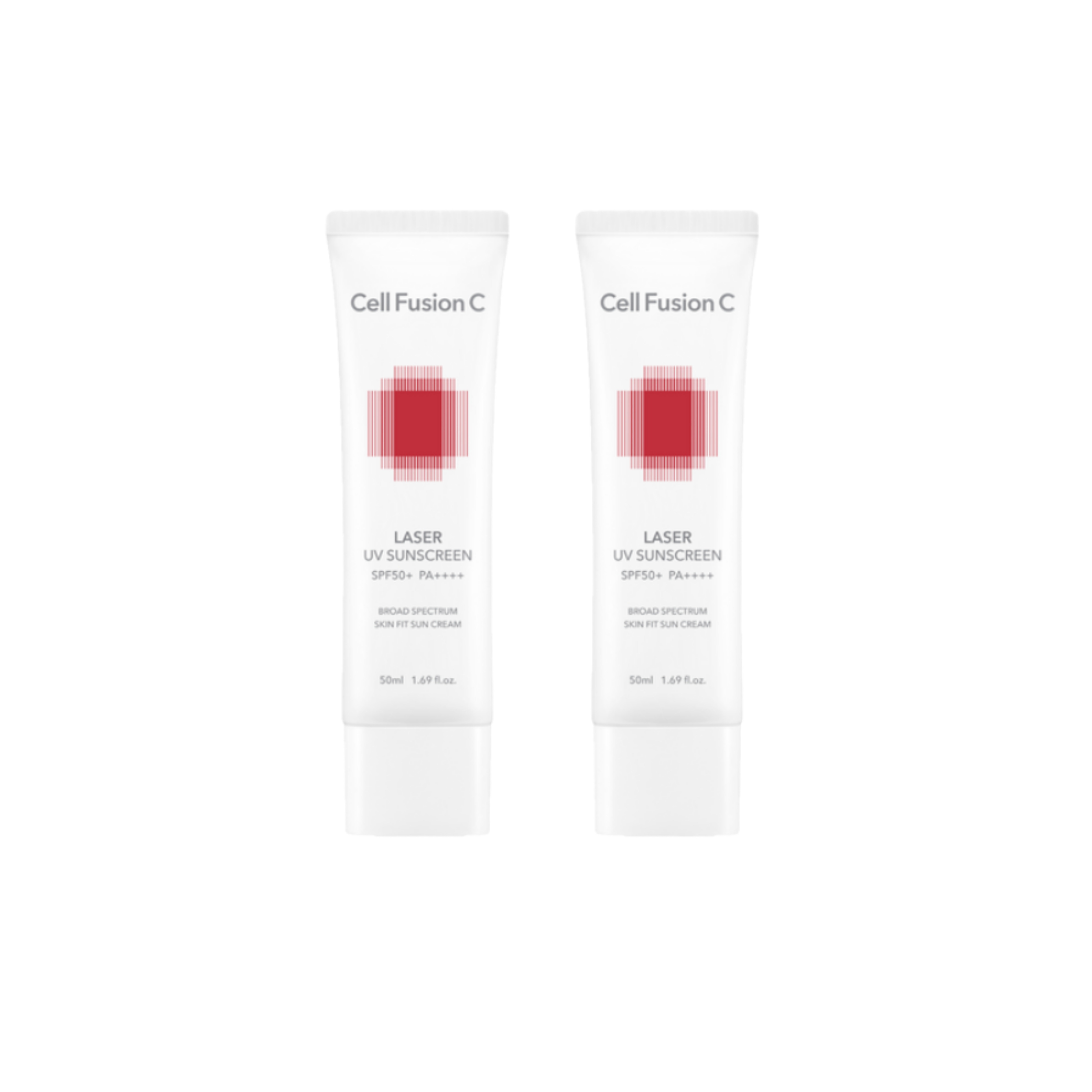 【2本セット】レーザーUVサンスクリーン SPF50+ PA++++ 50ml 敏感肌×高密着 韓国 コスメ 正規品