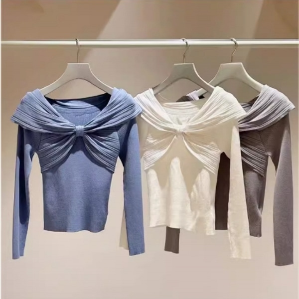 SN ニットトップス レディース ブラウス　セーター　春夏