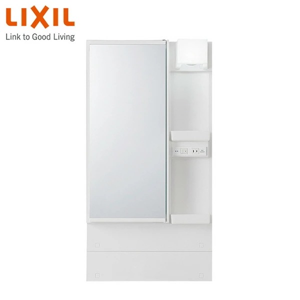 洗面化粧台 ミラーキャビネット 幅50cm 1面鏡鏡裏収納タイプ くもり止めコート付 MK1X4-501TXJU