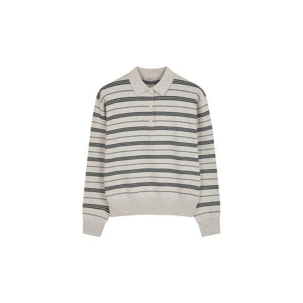 【始興店】女性用ボタンカラースウェーター