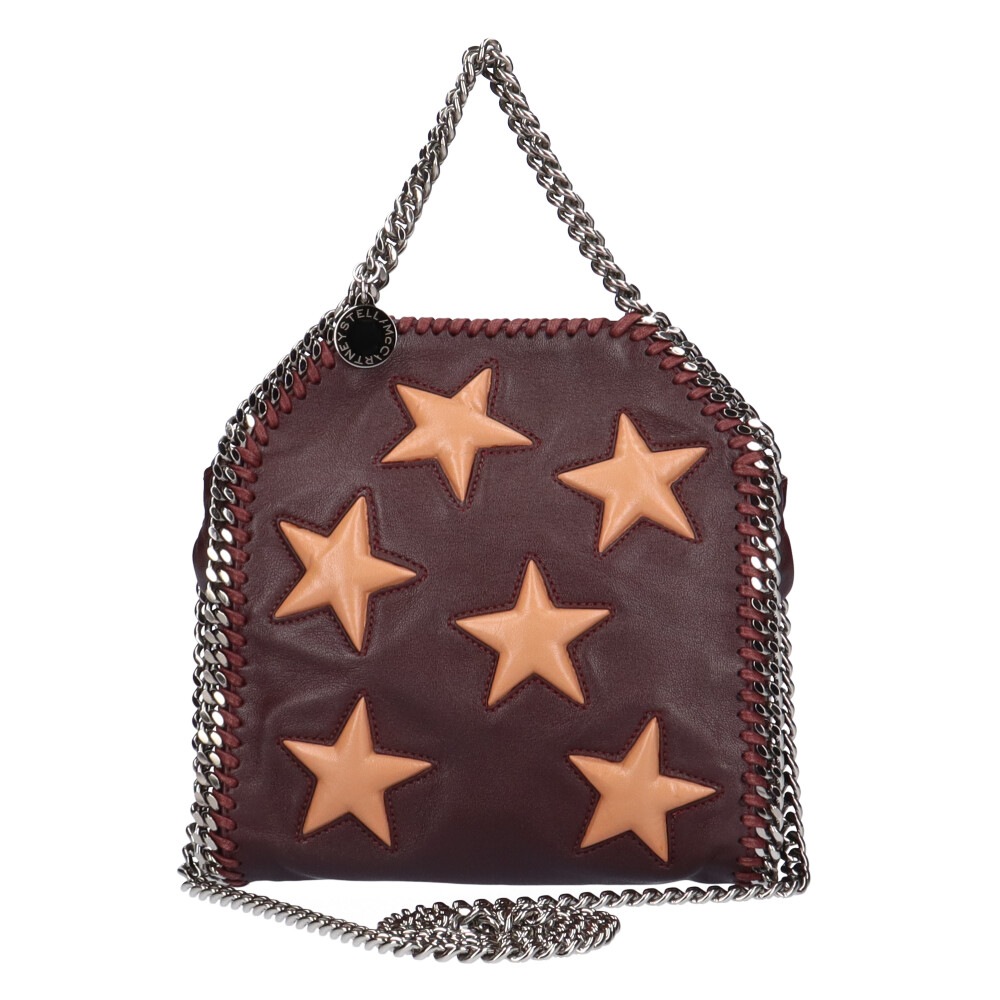 ステラマッカートニー ファラベラ ショルダーバッグ レザー 391698 W9705 パープル Stella McCartney 中古