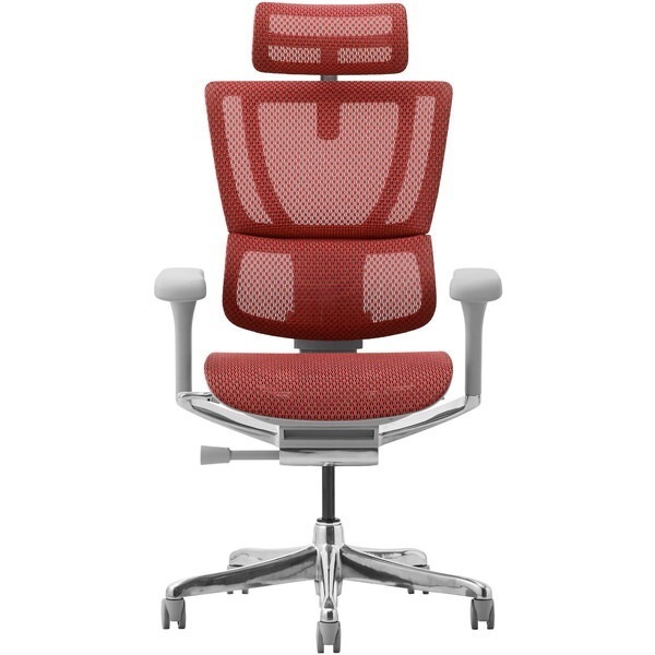 関家具 454409 Ergohuman FIT2-HAM-DR-GF-RD グレーフレーム×レッド オフィスチェア メーカー直送