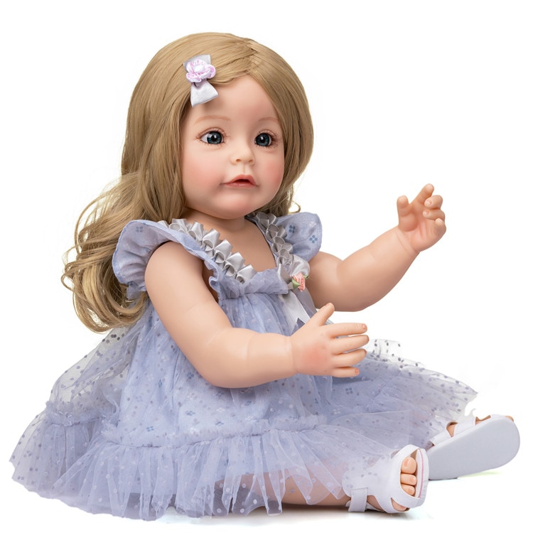 激安セール ギフトかわいい シミュレーション女の子 赤ちゃん ロングヘア プリンセス 人形 おもちゃ