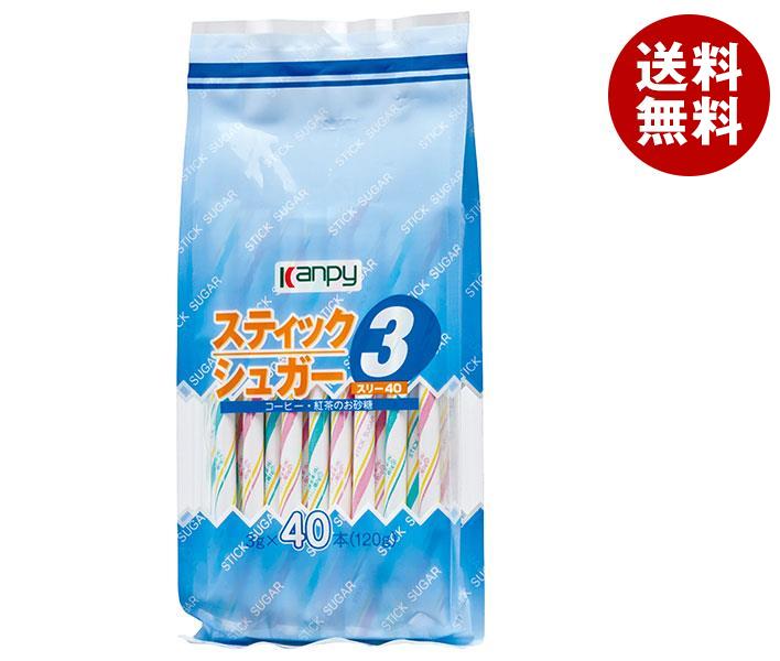 カンピー スティックシュガー (3g×40P)×40袋入×(2ケース)