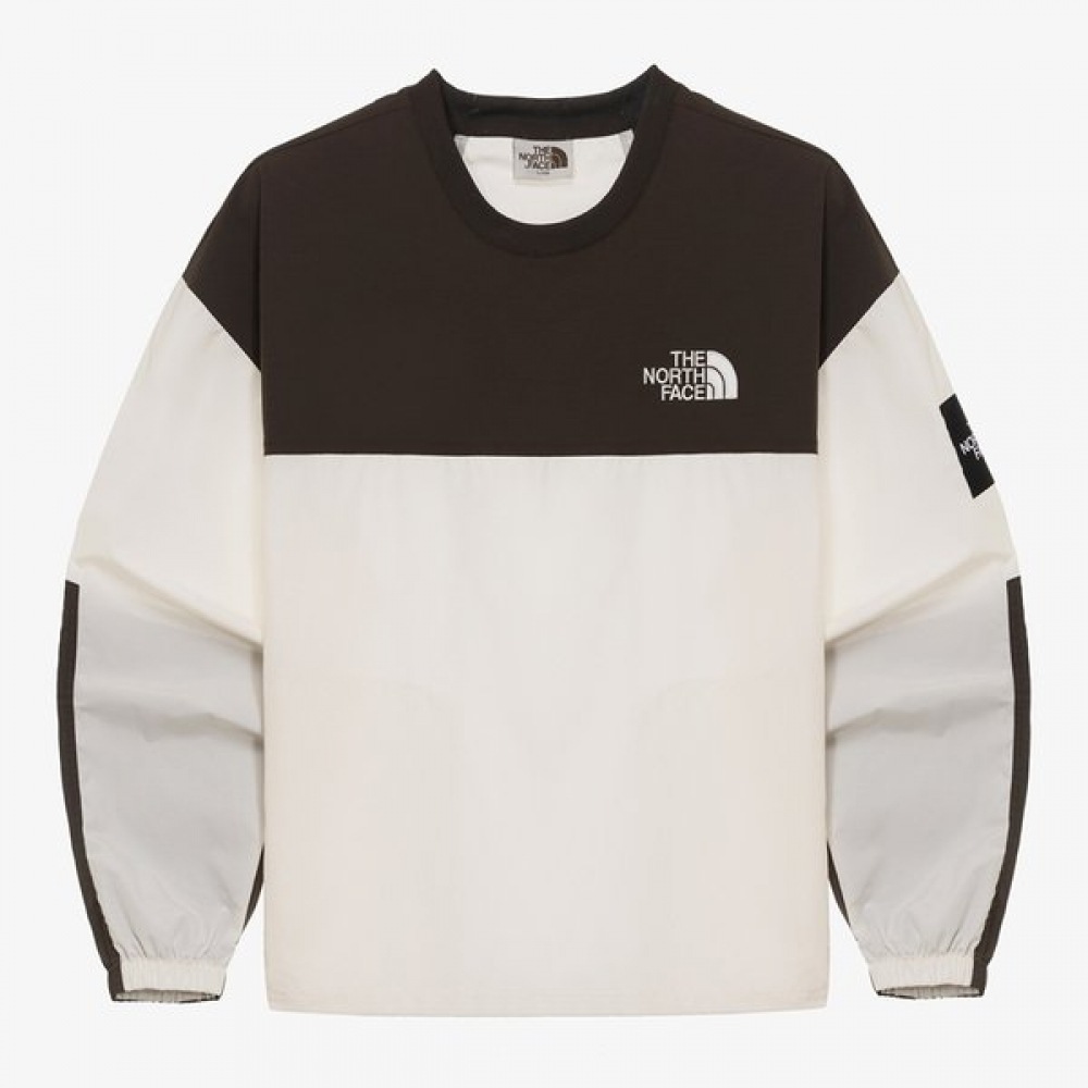 [ノースフェイス公式] NM5MR03K ホワイトレーベルアルバニークルーネック_オフホワイト