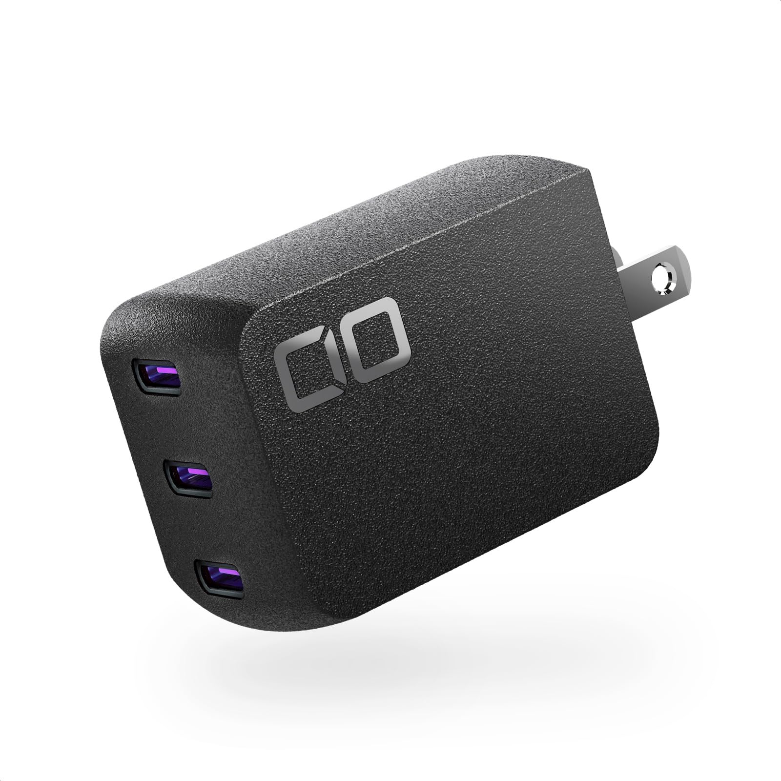 【全国送料無料】 CIO NovaPort TRIO 65W 急速充電器 PD [世界最小級 CIO独自技術 NovaIntelligence NovaEngine搭載] 3ポート USB-C×3 A