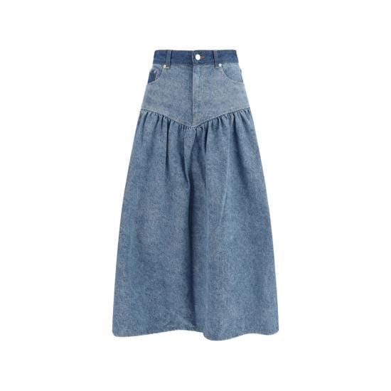 GANNI Women Skirts A1090247 567 BLUE