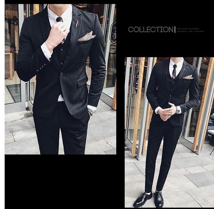 スリムスーツ 結婚式 二次会 パーティー おしゃれ 就活スーツ ビジネススーツ 3点セット フォーマ