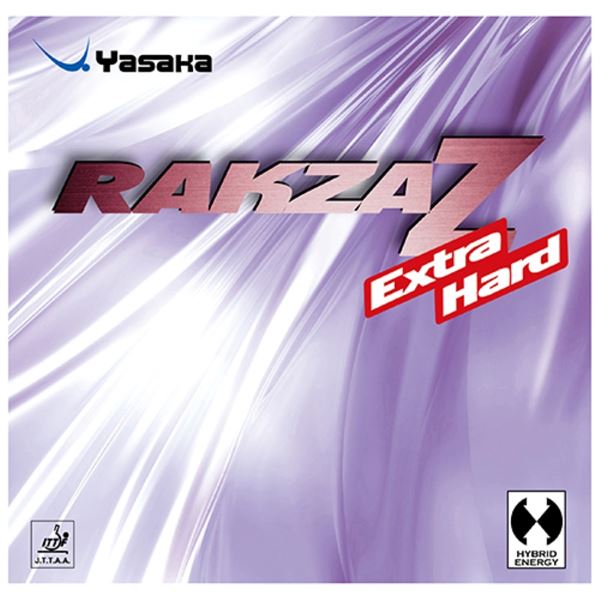 Yasaka(ヤサカ) ハイブリッド裏ソフトラバー RAKZA Z Extra Hard ラクザZ エクストラハード 赤 TA(特厚)