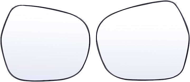 ハイエース 200系 ドアミラー サイドミラー レンズ ガラス 左 助手席 右 運転席側 各種 純正交換 ヒーテッド 爪付き 簡単装着 トヨタ用 社外品(左右セット)