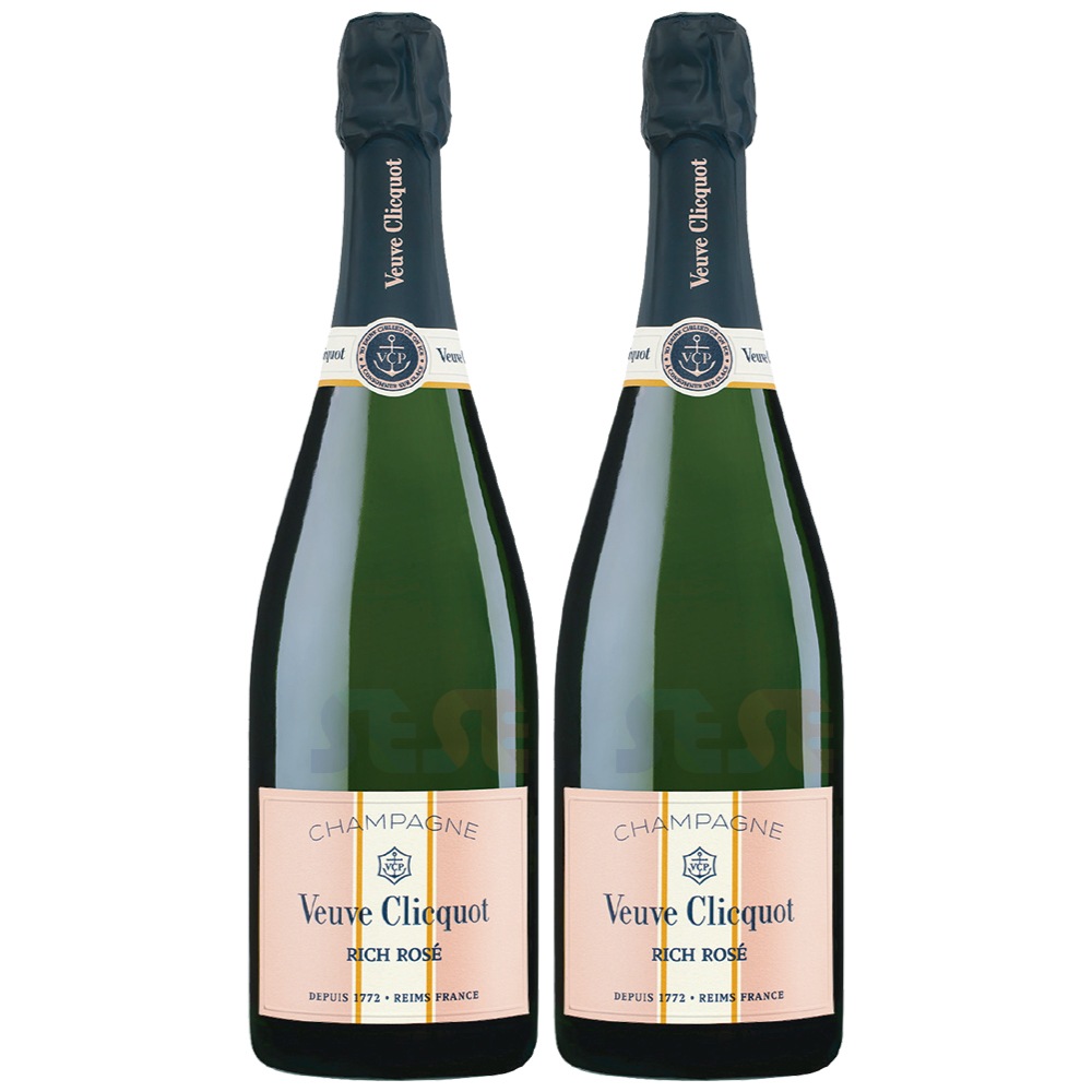 正規品 ヴーヴ・クリコ リッチ ロゼ オン アイス 2本セット 750ml / フランス シャンパーニュ
