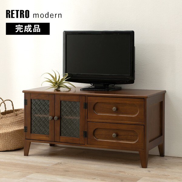 レトロ調 和洋 テレビ台 幅90 TVボード リビング ボード TV台 テレビラック 飾り棚 22,065円