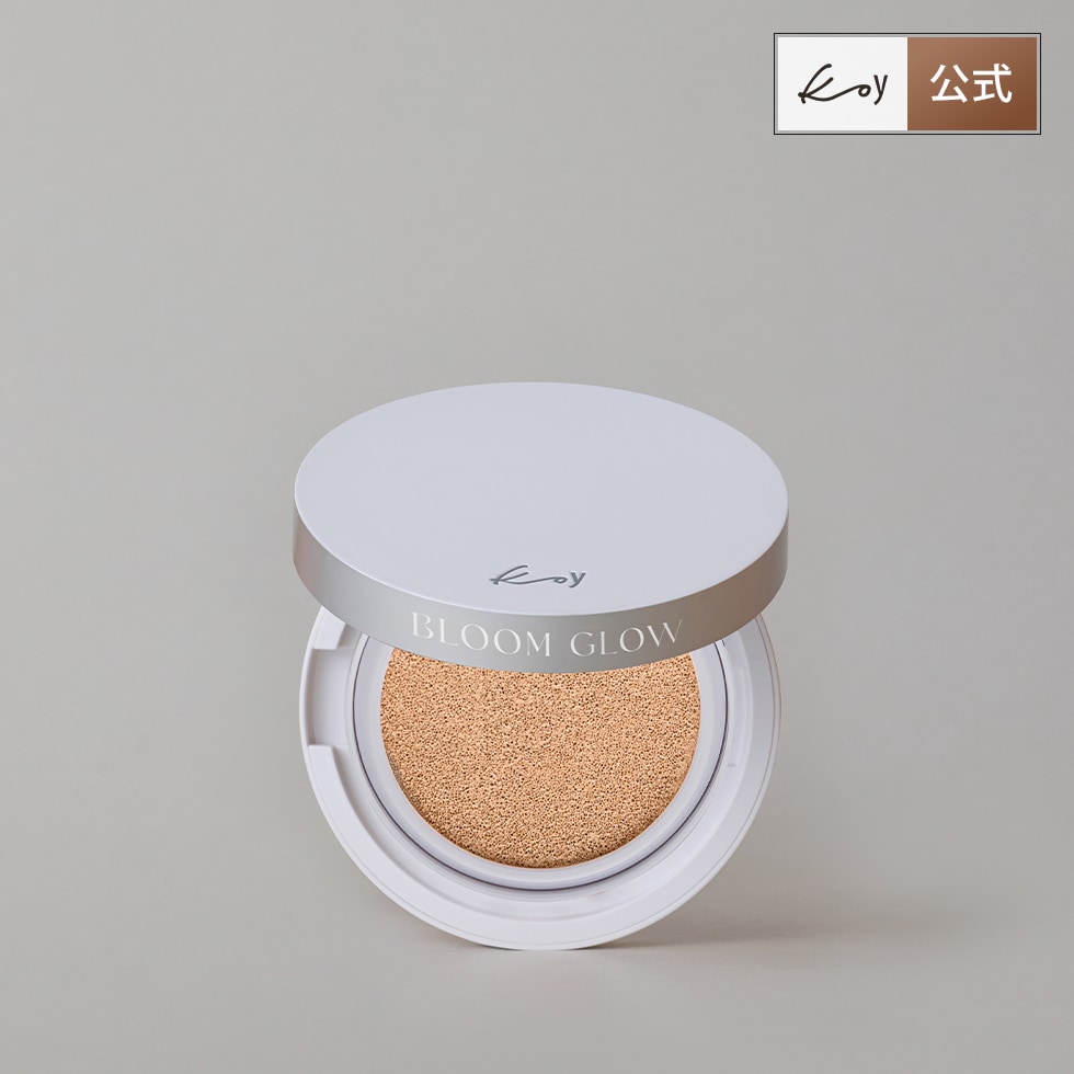 ブルーム グロー オールデイ シルキークッション (本品＋リフィルセット) 3カラー クッションファンデー ベースメイク ファンデーション 化粧下地