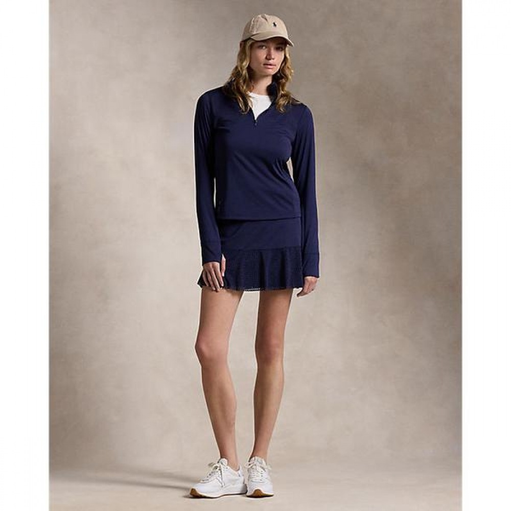 ポロ ゴルフ レディース インターロック スコート 38.1cm アイレット パネル (WMXGSHONCS20164410)