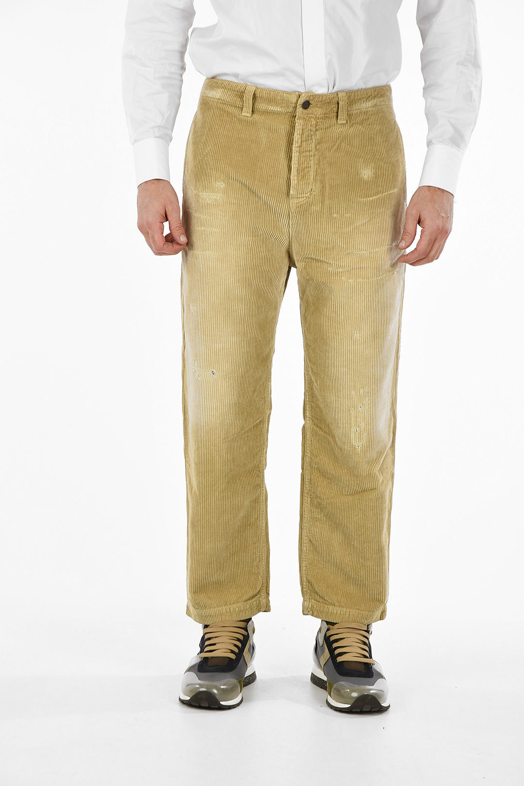 GF116 T0357D BEIGE 秋冬2020 パンツ メンズ dk