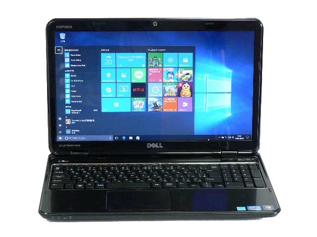 ノートパソコン 中古パソコン Inspiron N5010 ブラック ノート 本体 Windows10 DELL Core i5 DVD 4GB/500GB 送料無料 中古