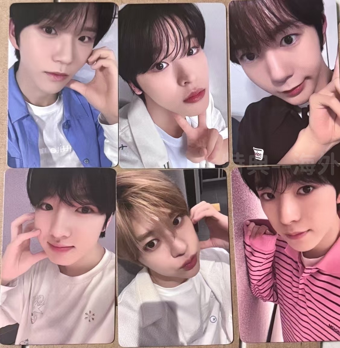 NCT WISH Songbird 一直娯ヨントン4.0メンバー　全員６枚セット