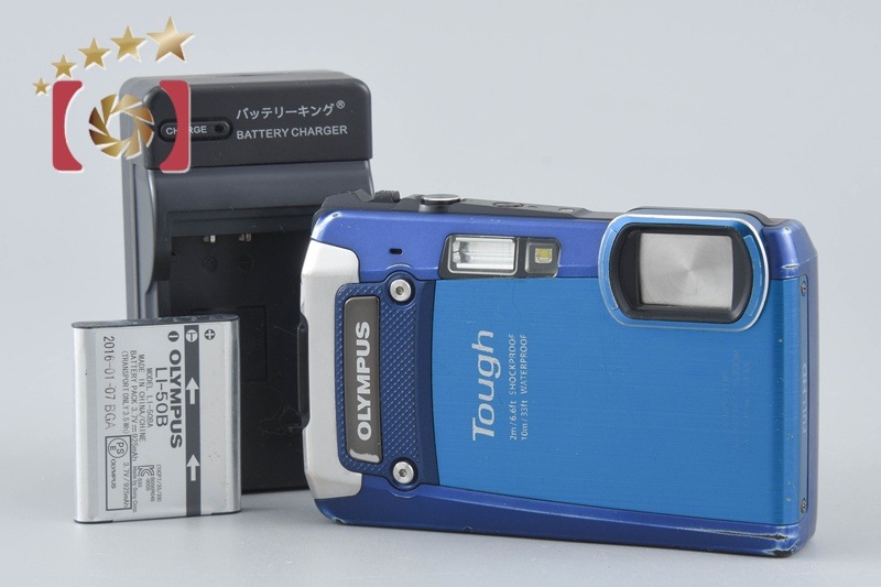 TOUGH TG-820 ブルー 防水デジタルカメラ