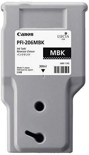 純正 大判プリンタインクカートリッジ マットブラック PFI-206MBK