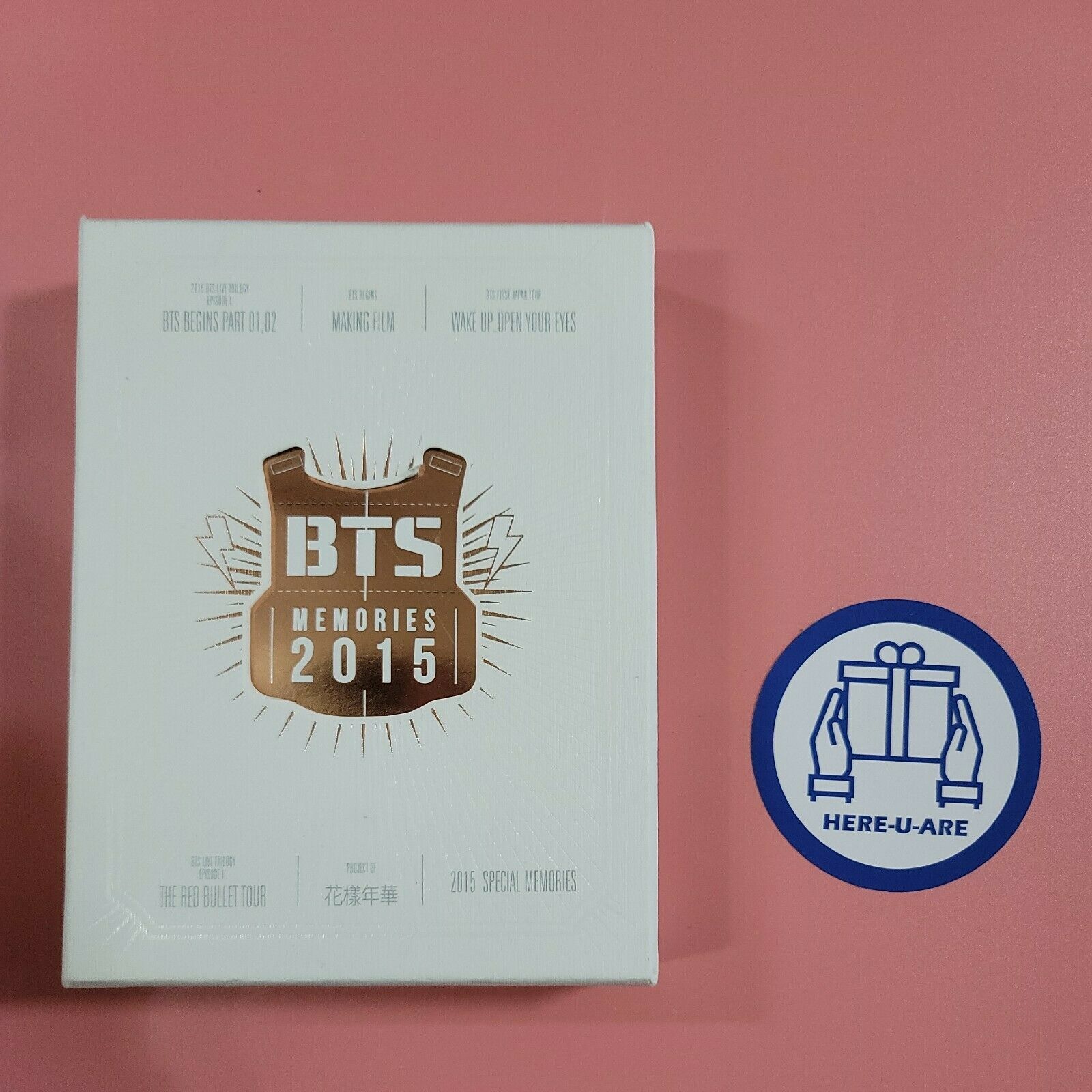 2022年春の BTS 防弾少年団 Memories 2015 DVD 韓国語 KPOP CD