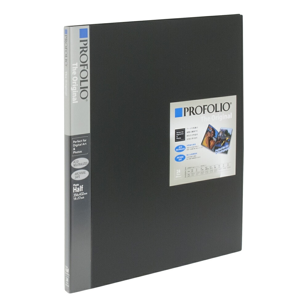 （まとめ買い）プロフォリオ ポケットアルバム ザ/オリジナル 半切判 24P IA-12-14N [x3]