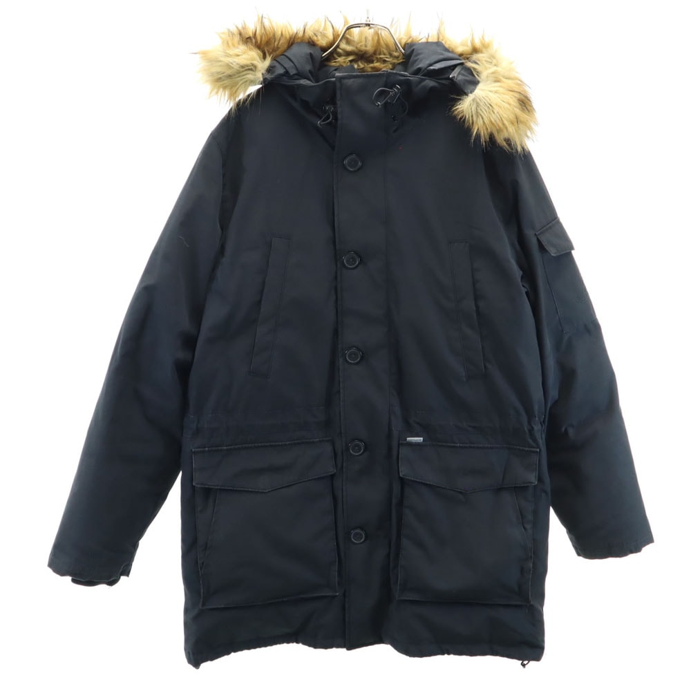 ダウンコート M チャコールブラック YUKON PARKA メンズ