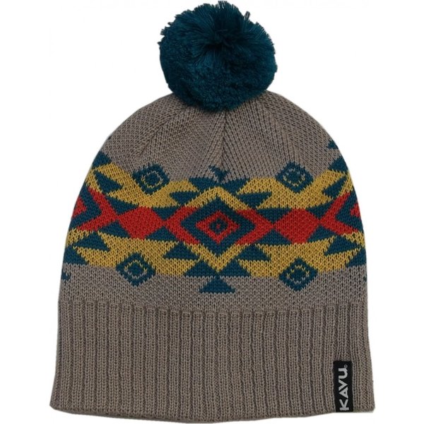 カブー ボンボン付き ニットキャップ ベージュ メンズ KAVU KV4-002