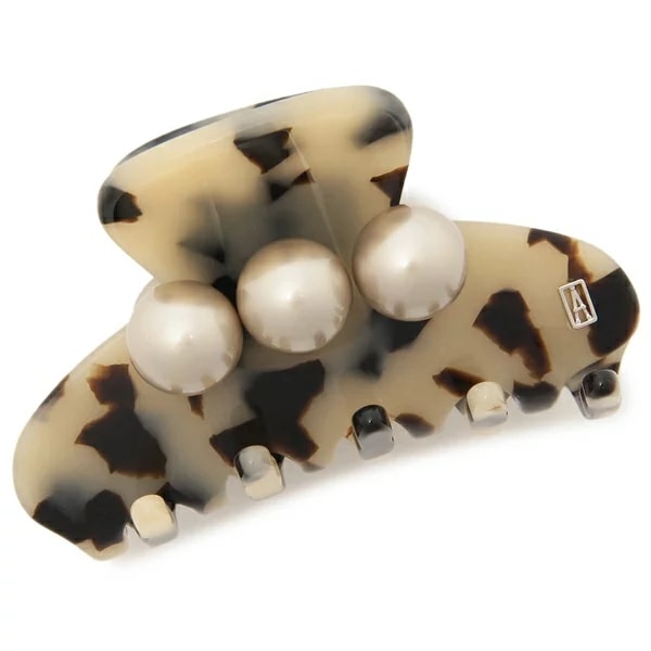 ヘアアクセサリー タイムレス ヘアクリップ ブラック ホワイト レディース ACCS1760702 G