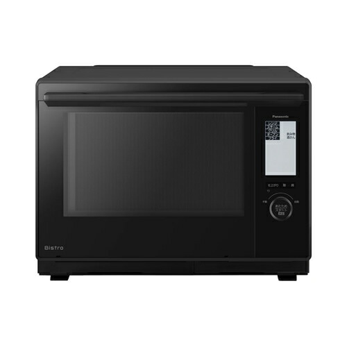 パナソニック【Panasonic】30L スチームオーブンレンジ Bistro ブラック ビストロ おまかせ熱風フライ NE-BS9D-K【2段コンベクションオーブン】 57,750円