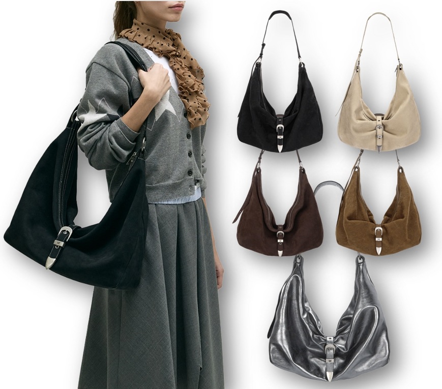 BELTED HOBO BAG