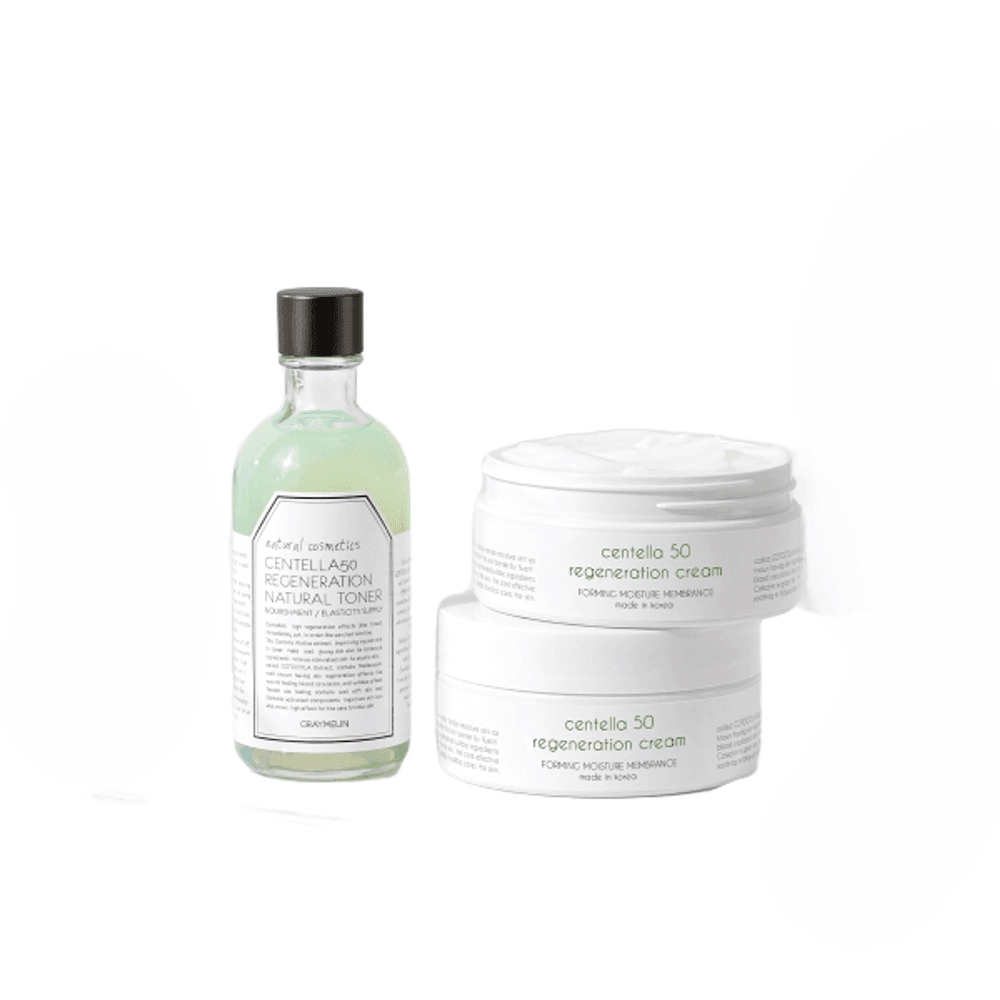[SET][シワ改善機能性] センテラ 肌鎮静 2種セット(トナー 130ml+クリーム 200g)