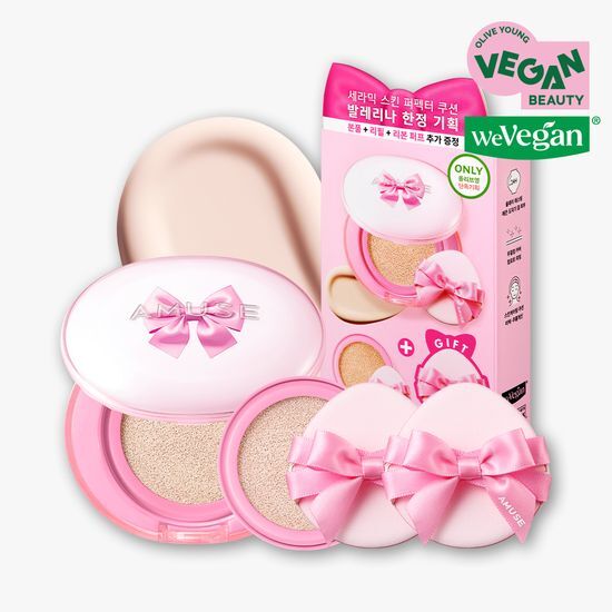 セラミックスキンパフェクタークッションバレリーナエディション（+詰め替え+パフ）/ 4色