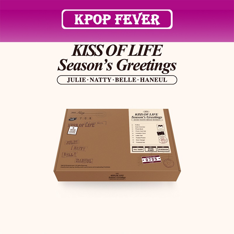 KISS OF LIFE 2025 SEASONS GREETINGS [WITHMUU 特典]