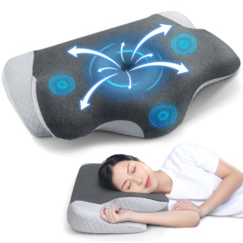 枕 首が痛くならない 低反発 まくら 低反発枕【耳と後頭部の凹型中空設計・新素材モーダル綿 枕カバー・低め高め調整可能】安眠枕 三層構造 仰向け寝 横向き寝 うつ伏せ寝 通気性 カバー洗濯可 父/母の