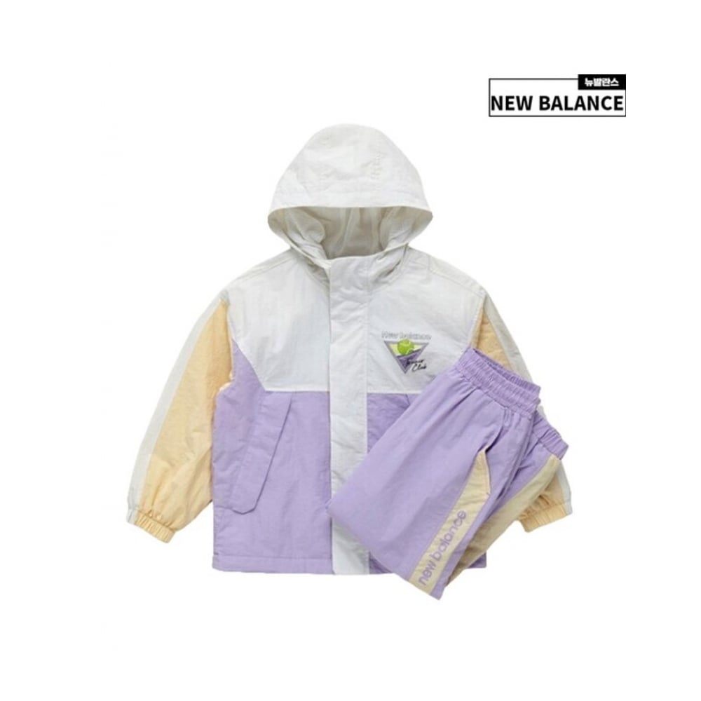 ニューバランスキッズスポーツクラブカラーマッチングウーブントレーニングセット NK9YD1201U-70