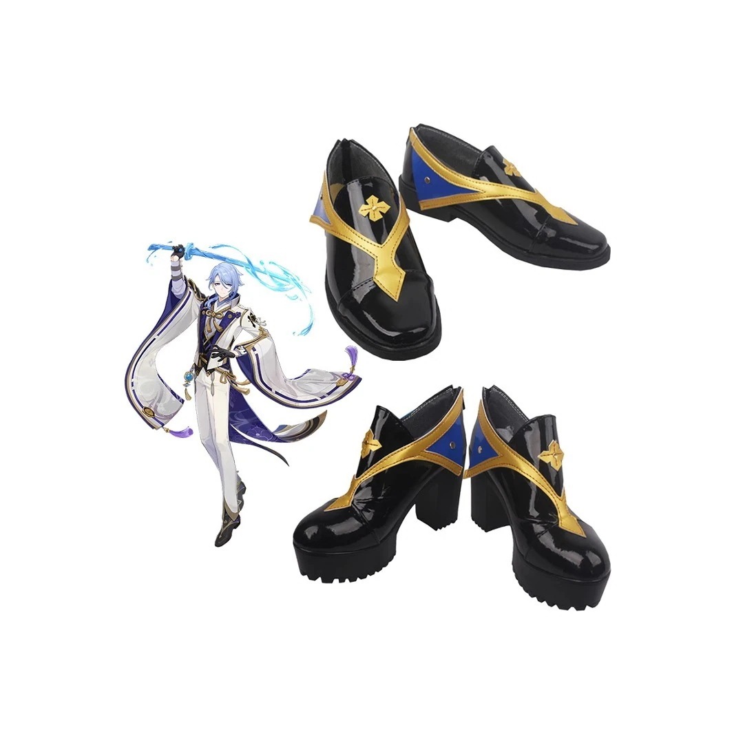 原神神里アヤト岩彩イェショウ二次元プロップシューズ