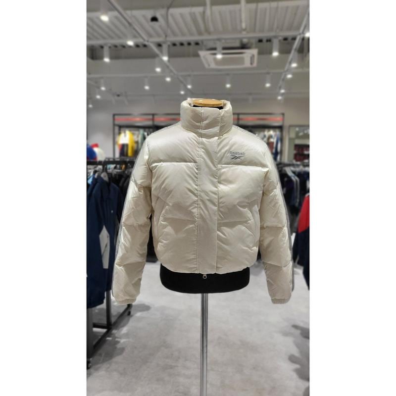[驪州店] REJU4FD55IV グロッシーパネルドクロップダウン（女性）レディースパディングジャンパー