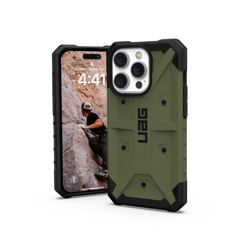 UAG　PATHFINDER オリーブ iPhone 14 Pro用　UAGIPH22MBOL