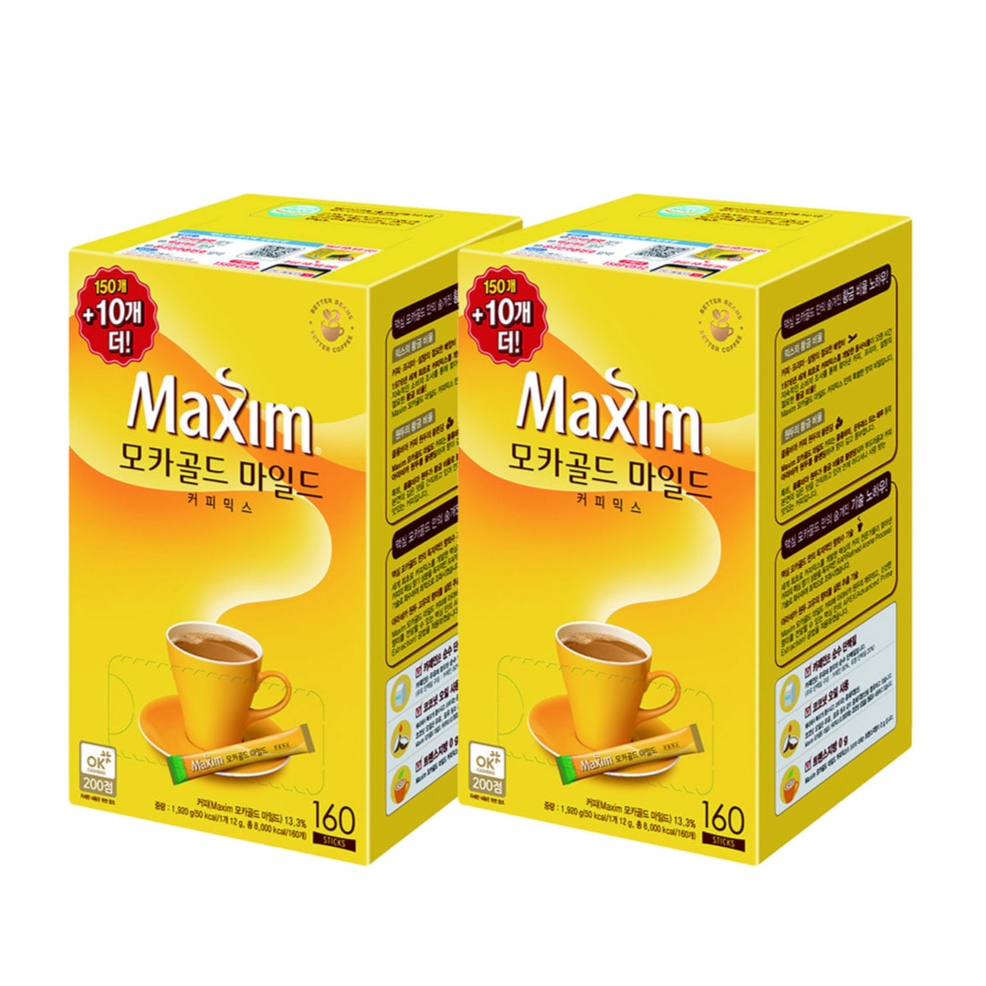 モカゴールド マイルド コーヒーミックス 12g 160個入り 2ボックス