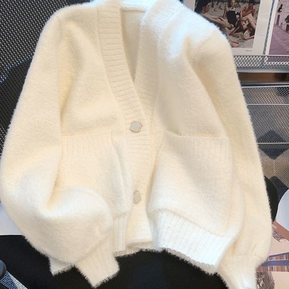 春 秋ニット カーディガン レディース長袖 セーターブラウス ゆったり 羽織り アウター 体型カバー 4,645円