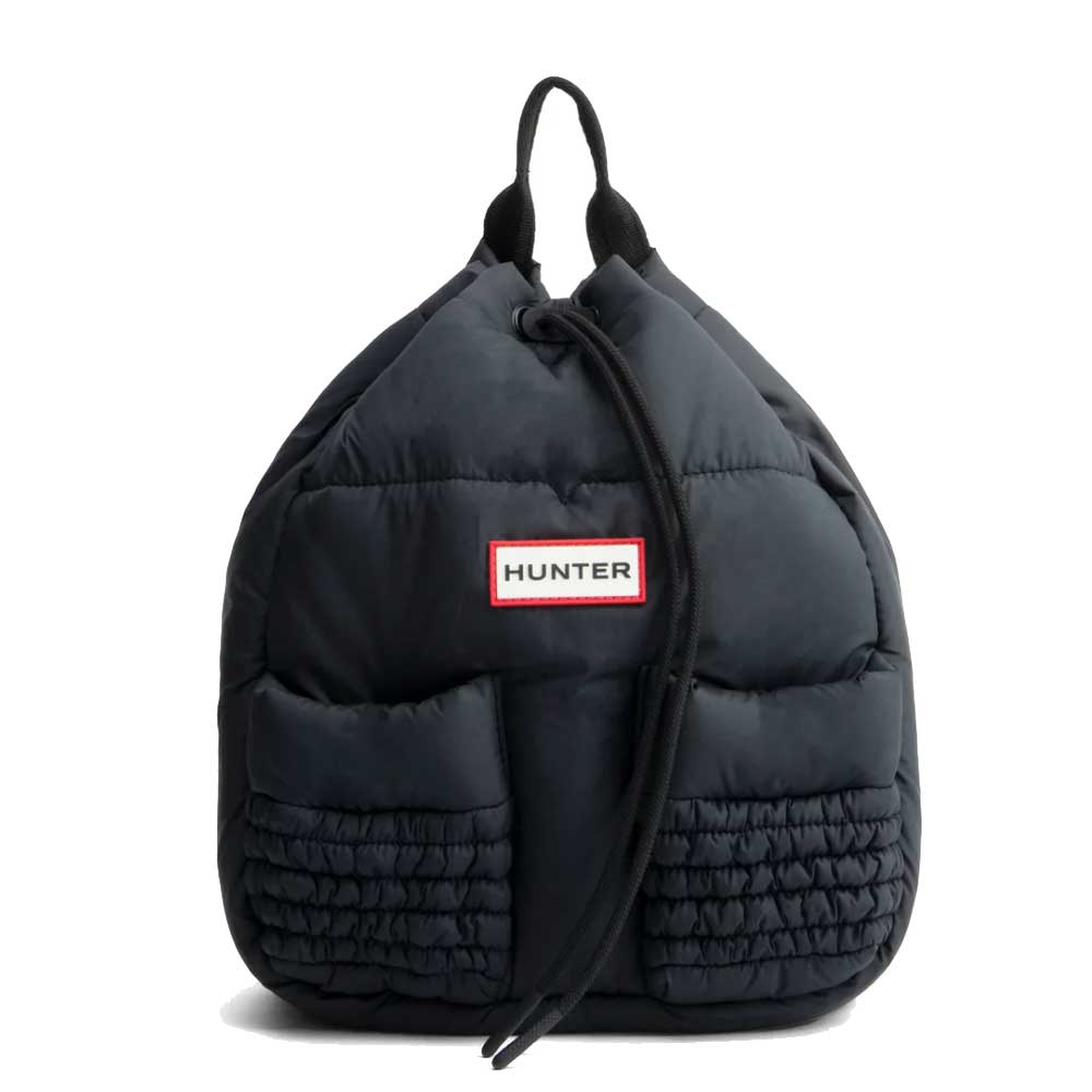 ハンター HUNTER UBB3706KBM BLK スモークド パファー バックパック （カラー：ブラック）巾着 リュック バックパック デイパック 15,444円