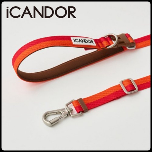 ペット リード ハンズフリー 犬 GENTLE LEASH BOLT, LONG_SUNSET