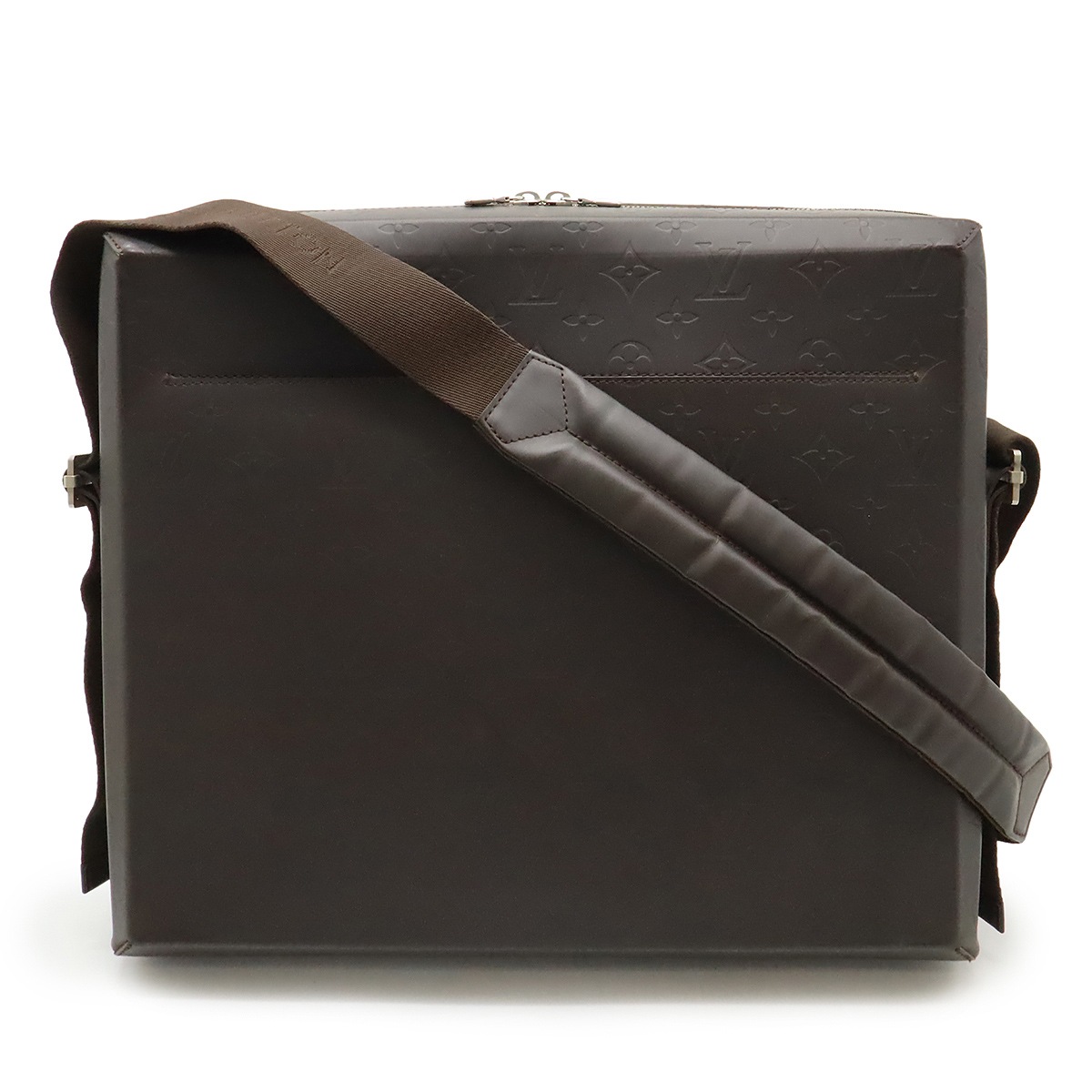 モノグラムグラセ スティーブ ショルダーバッグ 斜め掛け カフェ 茶 ダークブラウン M4653