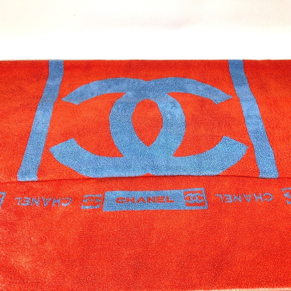 タオル CC ココマーク スポーツ sports ビーチタオル バスタオル インテリア ひざかけ ブランケット コットン レッド