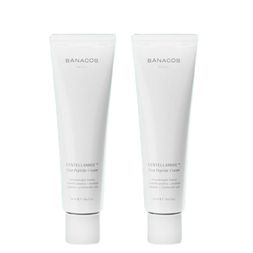 BANACOS 1+1 センテラマイド シカペプチド クリーム 50ml シカクリーム